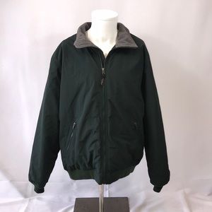 LL BEAN GREEN JACKET LARGE